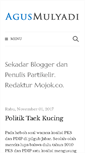 Mobile Screenshot of agusmulyadi.com